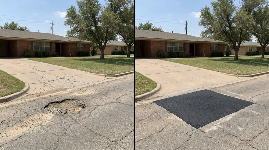 Potholes After a Panhandle Winter: Should You Patch or Repave?