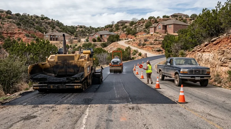 Private Road & HOA Paving Amarillo