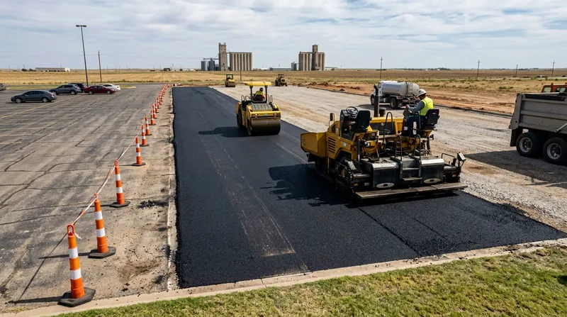Parking Lot Paving & Construction Amarillo